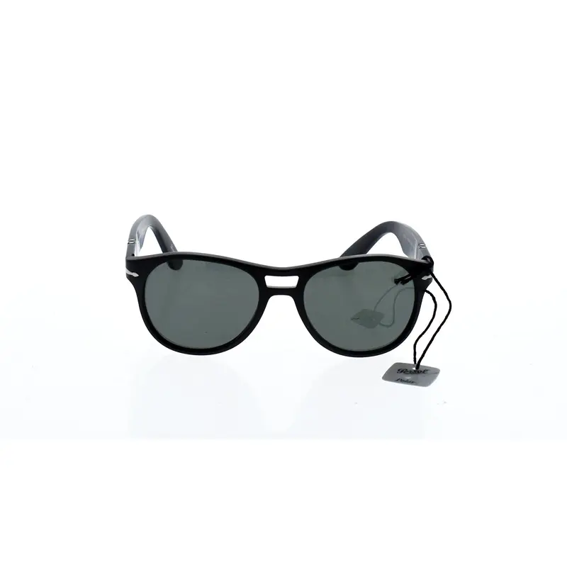 Persol Persol PO3155S 1042/58 - Matte Black/Green Polarized by Persol for Men - 54-18-145 mm Sunglasses