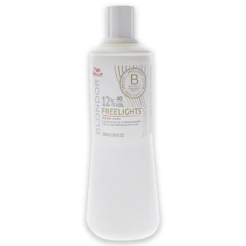 Wella Blondor Freelights Developer 12 Percent 40 Vol by Wella for Unisex - 32 oz Lightener