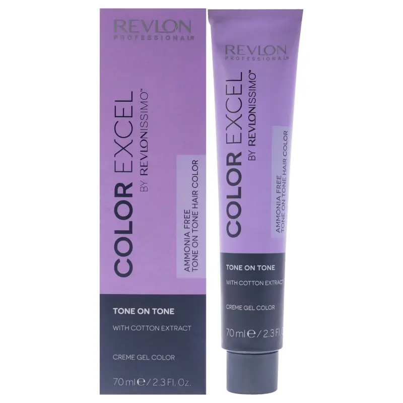Revlon Revlonissimo Color Excel - 5.24 Light Iridescent Copper Brown by Revlon for Unisex - 2.3 oz Hair Color