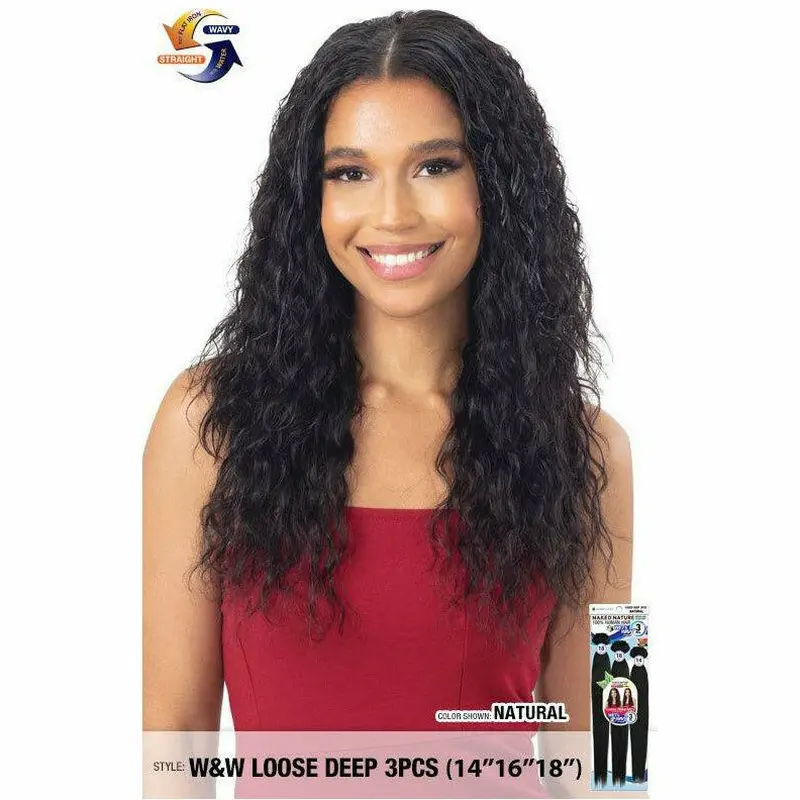 Shake N' Go: Nature W&W Loose Deep 3PCS (14"16"18")