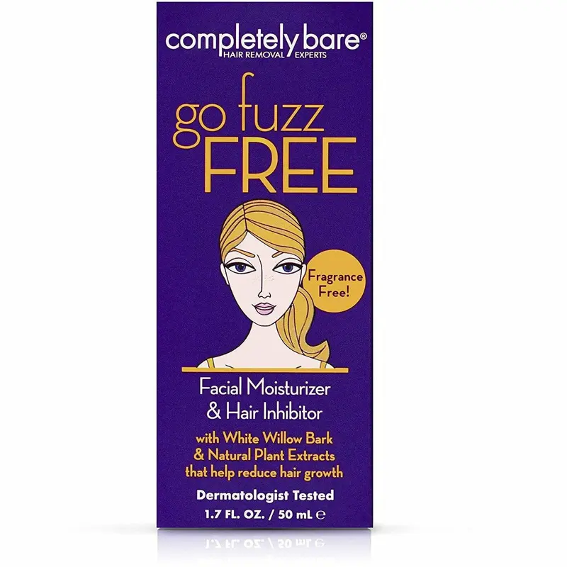 Completely Bare: Facial Moisturizer & Hair Inhibitor 1.7oz