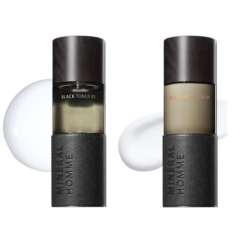 THE SAEM Mineral Homme Black Toner or Emulsion 130ml