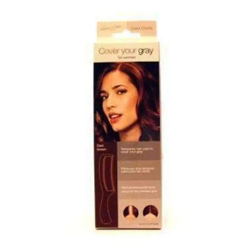 Cover Your Gray Color Comb - Dark Brown