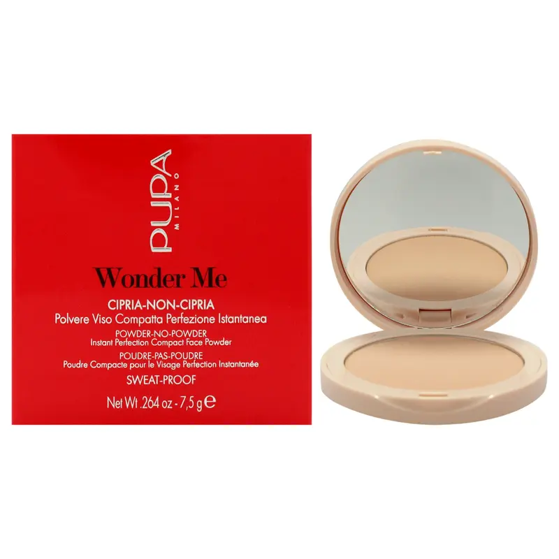 Pupa Milano Wonder Me Powder No Powder - 030 Warm Beige by Pupa Milano for Women - 0.21 oz Powder