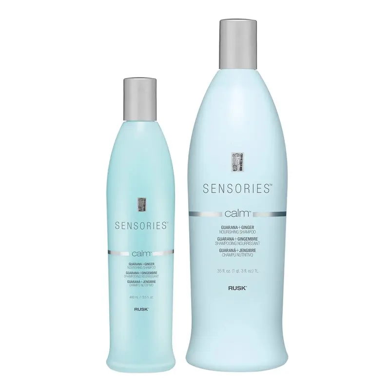 RUSK Sensories Calm Guarana + Ginger Nourishing Shampoo