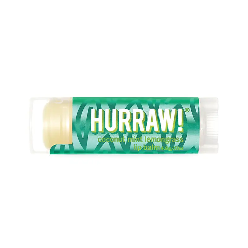 Hurraw! Lip Balm Pitta (Coconut, Mint & Lemongrass) 4.3g