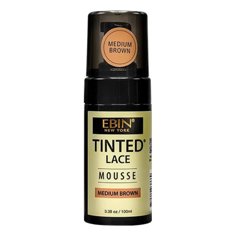 EBIN Tinted Lace Mousse - Medium Brown