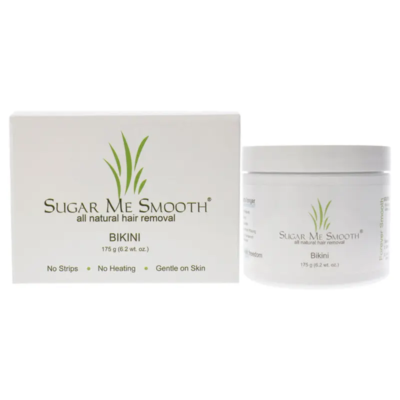 Sugar Me Smooth Bikini Hair Removal by Sugar Me Smooth for Unisex - 6.2 oz Hair Removal