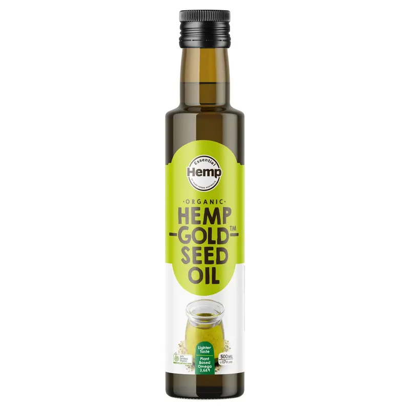 Essential Organic Hemp Gold Seed Oil500ml