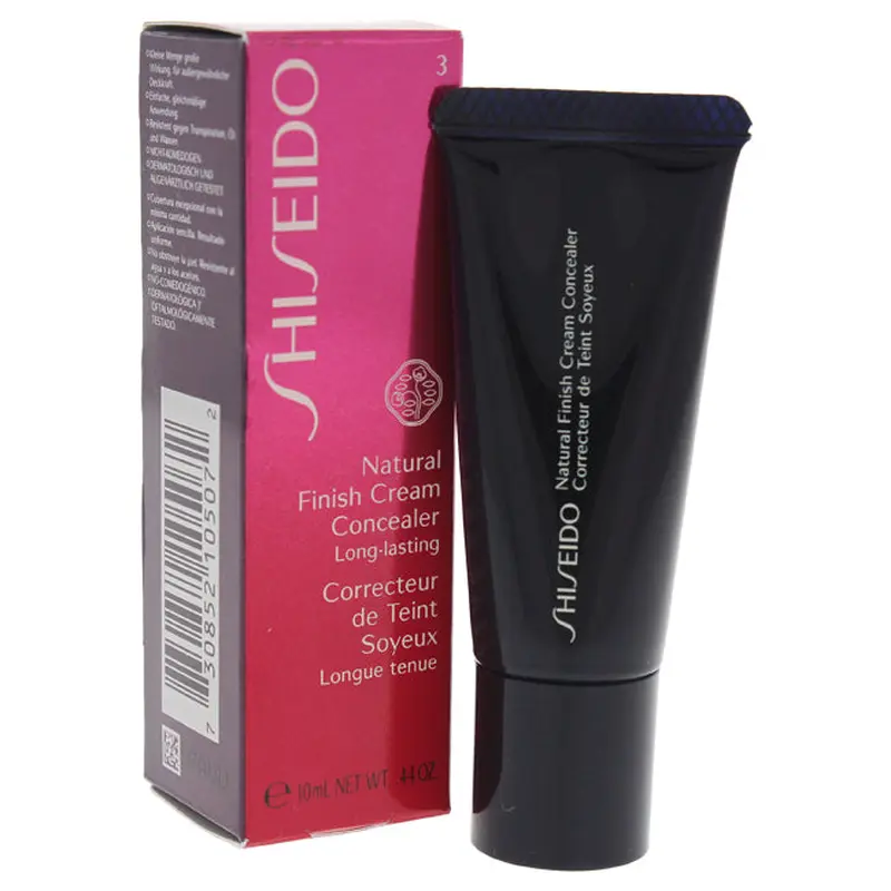 Shiseido Natural Finish Cream Concealer - # 03 Medium Naturel by Shiseido for Women - 0.44 oz Concealer