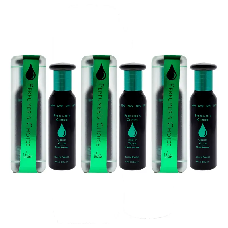 Milton Lloyd Perfumers Choice Victor by Milton Lloyd for Men - 2.8 oz EDP Spray - Pack of 3