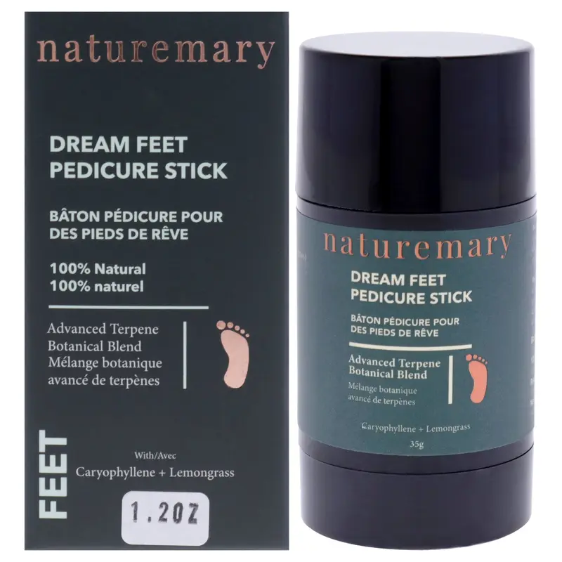 Naturemary Dream Feet Pedicure Stick by Naturemary for Unisex - 1.23 oz Balm