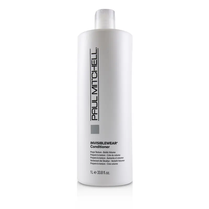 Paul Mitchell Invisiblewear Conditioner (Preps Texture - Builds Volume)  1000ml/33.8oz