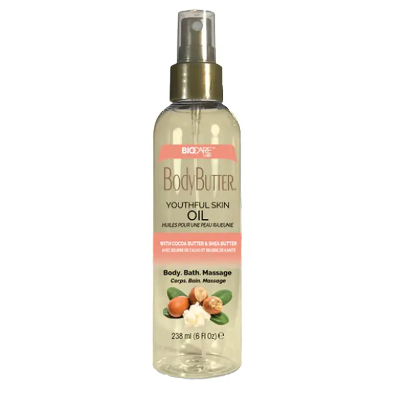 BioCare BodyButter Youthful Skin Body Oil w/ Cocoa Butter & Shea Butter Infused with Vitamin E