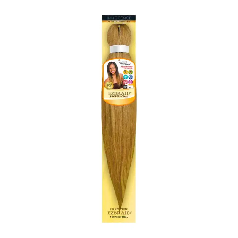 Spetra EZ Braid Pre-Stretched Itch-Free Braiding Hair 1x  26" | Lightweight, Tangle-Free & Easy to Install