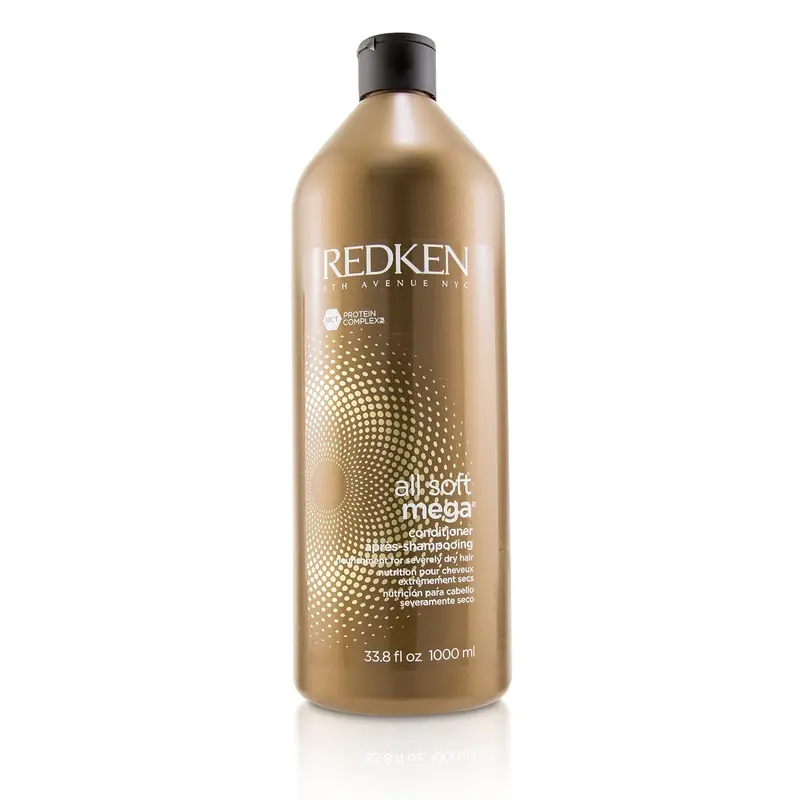 Redken All Soft Mega Conditioner (Nourishment For Severely Dry Hair)  1000ml/33.8oz