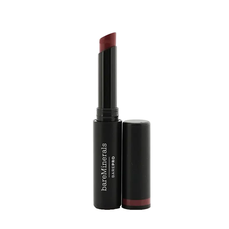 BareMinerals BarePro Longwear Lipstick - # Raspberry (Box Slightly Damaged)  2g/0.07oz
