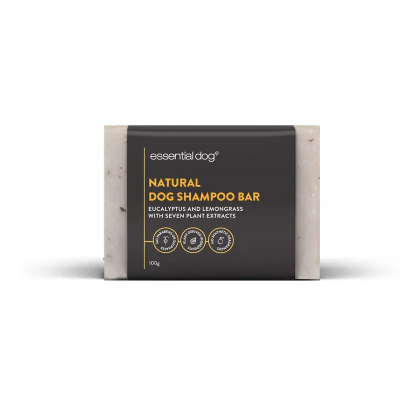 Essential Dog Neem Shampoo Bar Eucalyptus & Lemongrass 100g