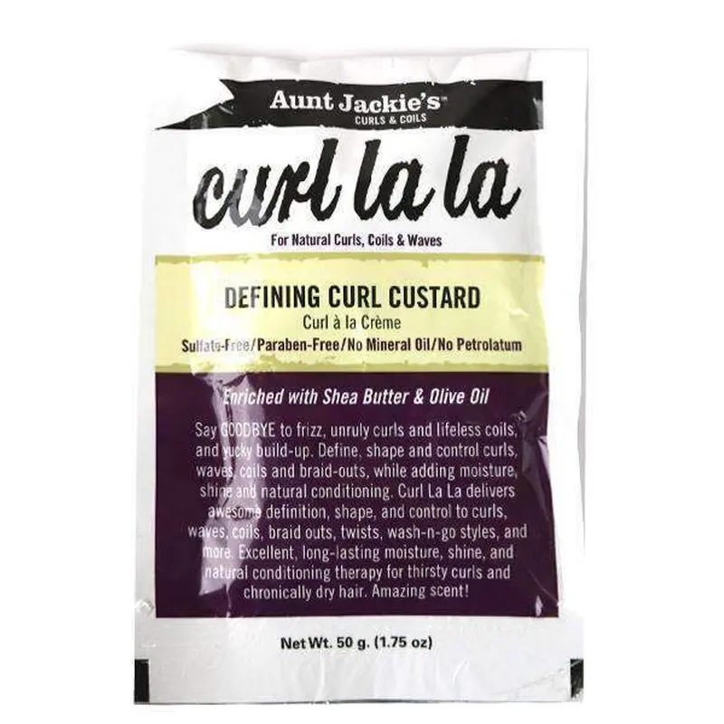 Aunt Jackie's Curls & Coils "Curl La La" Defining Curl Custard Packette