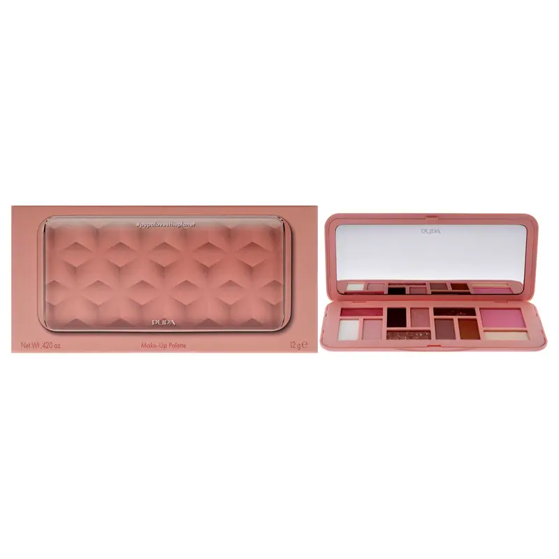 Pupa Milano Make-Up Palette - 001 Rose by Pupa Milano for Women - 0.420 oz Makeup