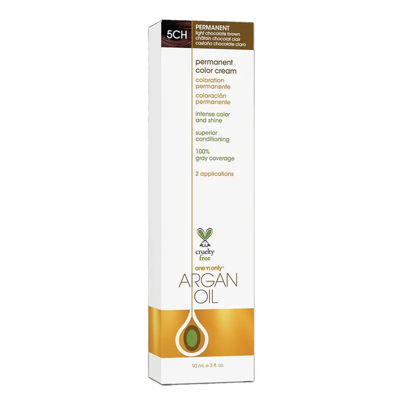 One 'n Only Argan Oil Permanent Hair Color - 5CH Light Chocolate Brown
