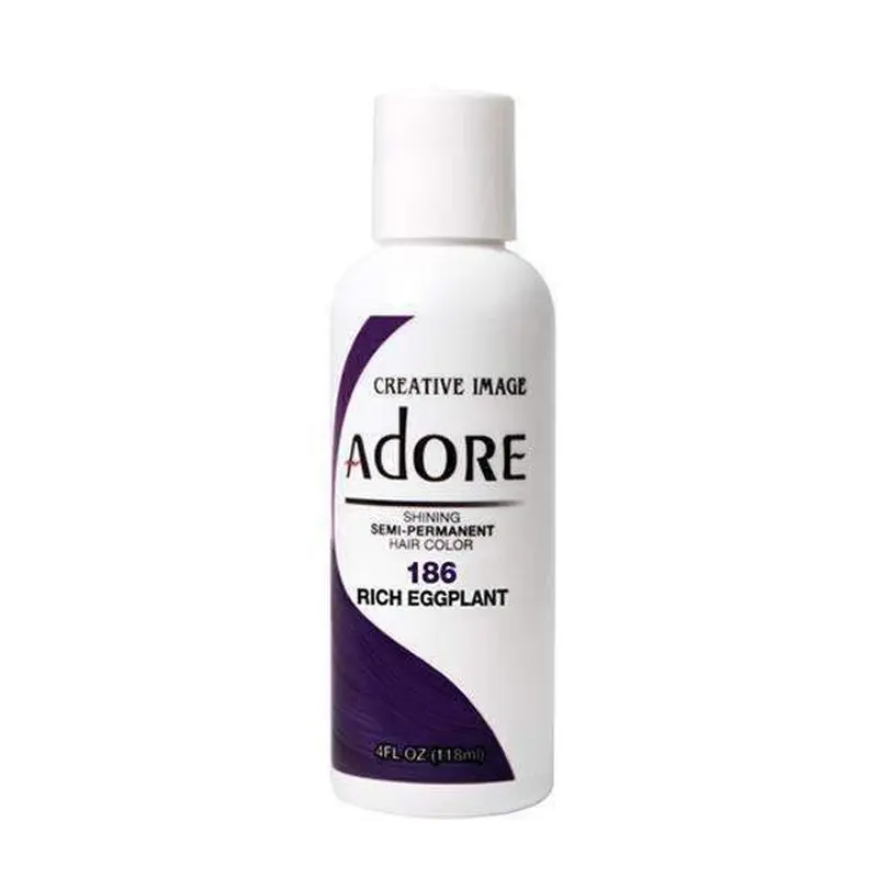 Adore Semi-Permanent Hair Color - 186 Rich Eggplant