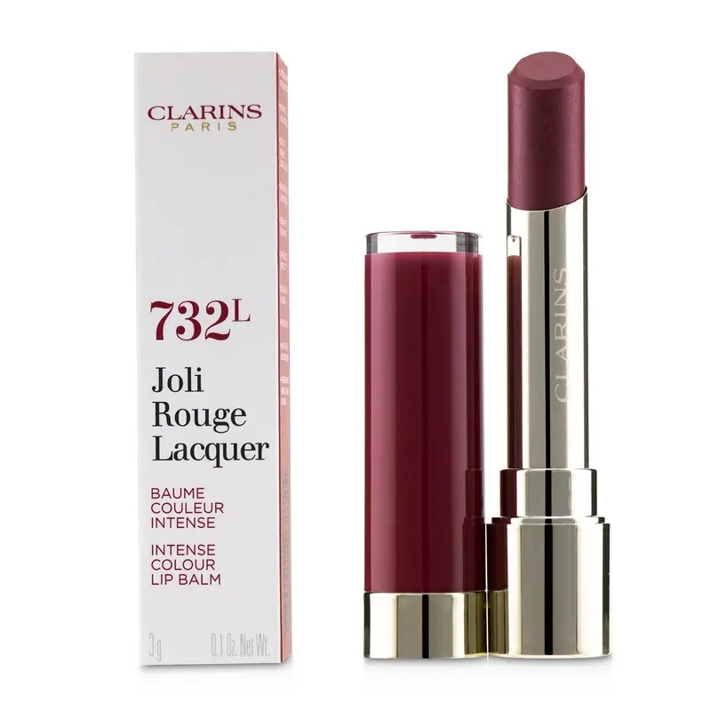 Clarins Joli Rouge Lacquer - # 732L Grenadine  3g/0.1oz
