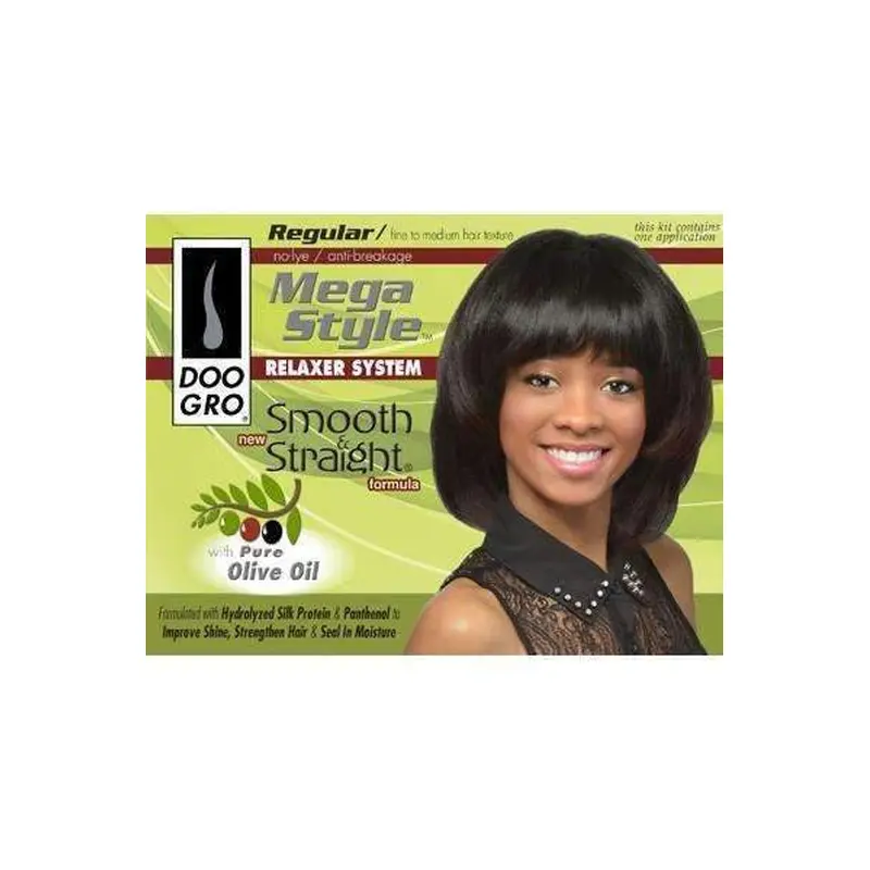 Doo Gro Smooth & Straight No Lye Relaxer Regular
