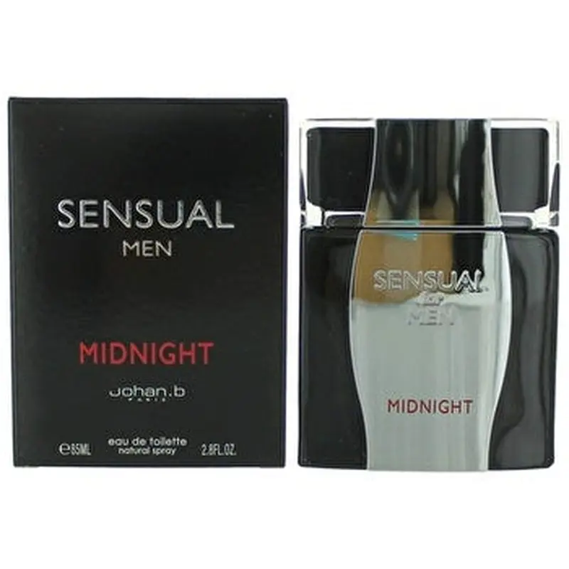 Johan.b Sensual Men Midnight Man Eau De Toilette 85ml