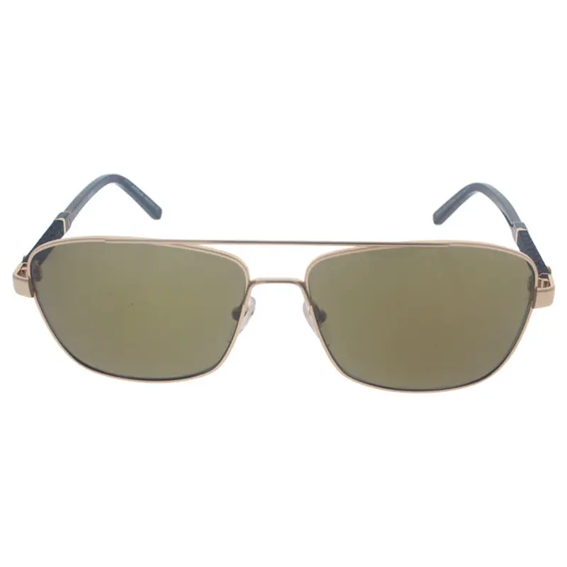 Mont Blanc Mont Blanc MB589S 28H - Shiny Rose Gold/Brown Polarized by Mont Blanc for Men - 60-15-145 mm Sunglasses