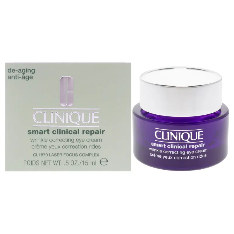 Clinique Smart Clinical Repair Wrinkle Correcting Eye Cream by Clinique for Women - 0.5 oz Cream