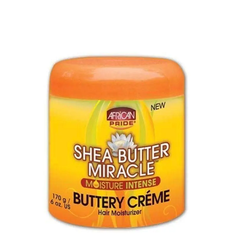 African Pride Shea Butter Miracle Buttery Creme 6oz
