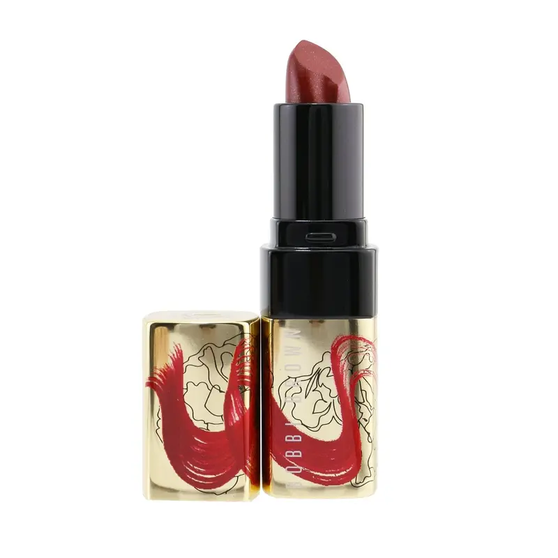 Bobbi Brown Luxe Metal Lipstick (Stroke Of Luck Collection) - # Red Fortune (A Warm Red)  3.5g/0.12oz