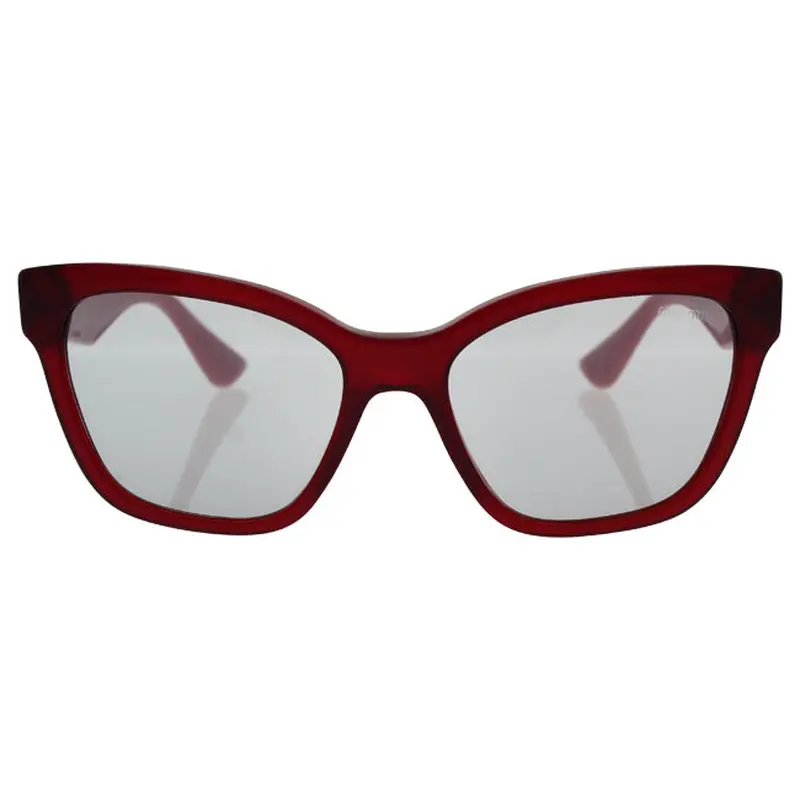 Miu Miu Miu Miu MU 06R TKW-5J0 - Opal Bordeaux/Grey by Miu Miu for Women - 57-18-140 mm Sunglasses