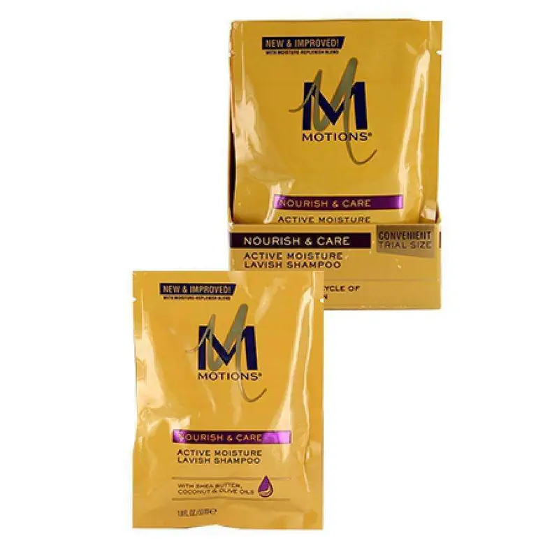 Motions Nourish & Care Active Moisture Plus Shampoo Box of 10