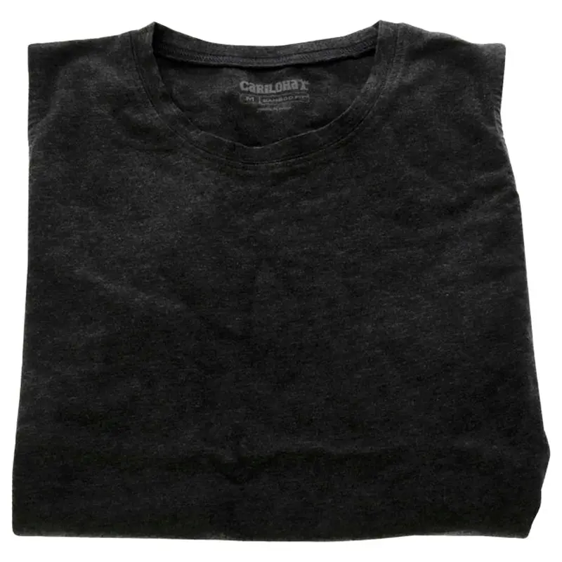 Cariloha Bamboo Sleeveless T-Shirt - Carbon heather by Cariloha for Women - 1 Pc T-Shirt (M)