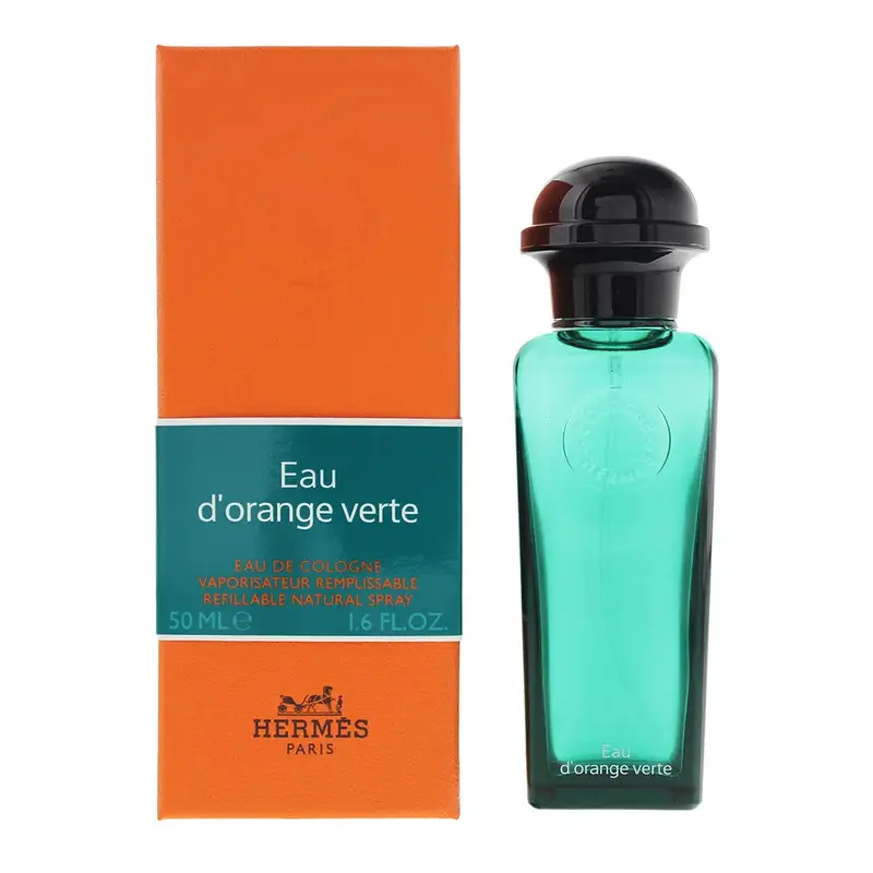 Herms Eau D'orange Verte Eau de Cologne 50ml Refillable