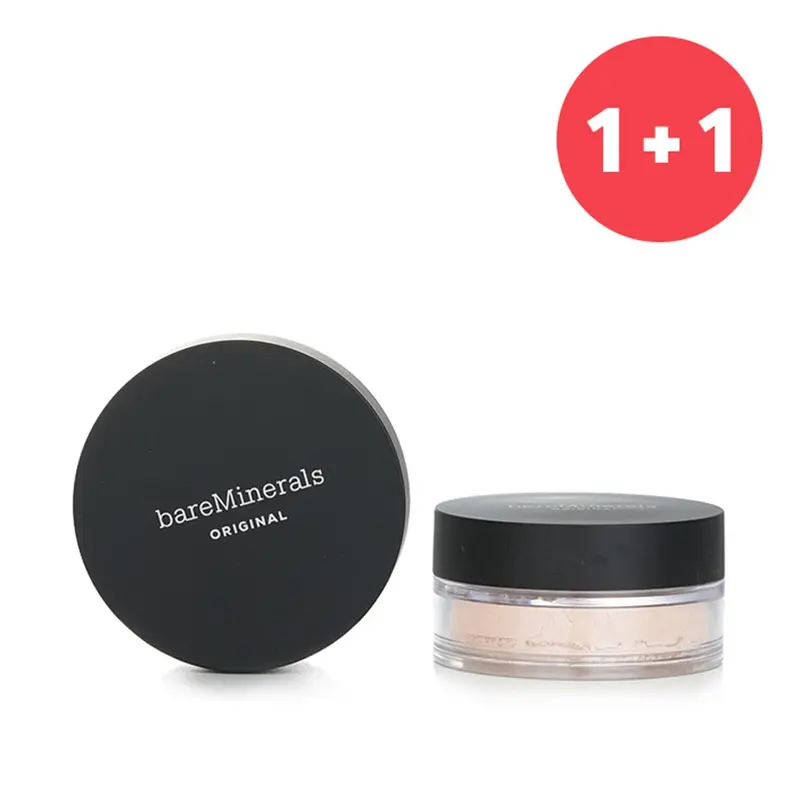 BareMinerals 1+1 SetBareMinerals Original SPF 15 Foundation - # Fair  8g/0.28oz x2