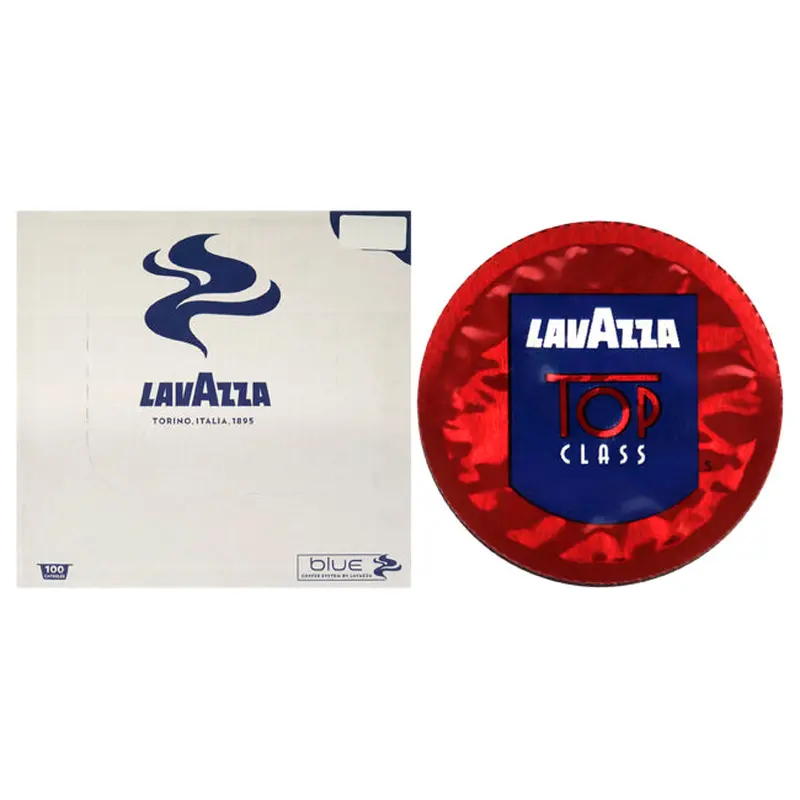 Lavazza Blue Top Class Roast Ground Coffee Pods by Lavazza for Unisex - 100 Pods Coffee