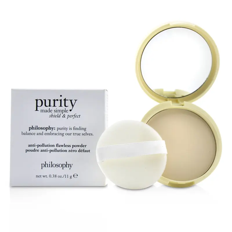 Philosophy Purity Made Simple Shield & Perfect Anti Pollution Flawless Powder  11g/0.38oz