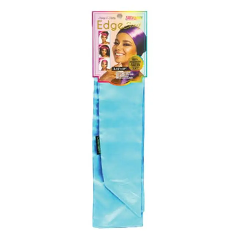 Touch Down Edge Scarf - Neon Blue