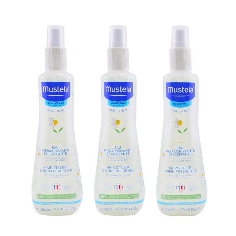 Mustela Hair Styler & Skin Refreshener Trio Set  3x200ml/6.76oz