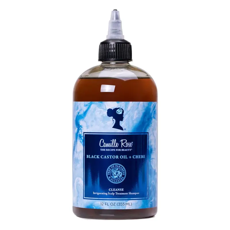 Camille Rose Black Castor Oil + Chebe Invigorating Scalp Treatment Shampoo