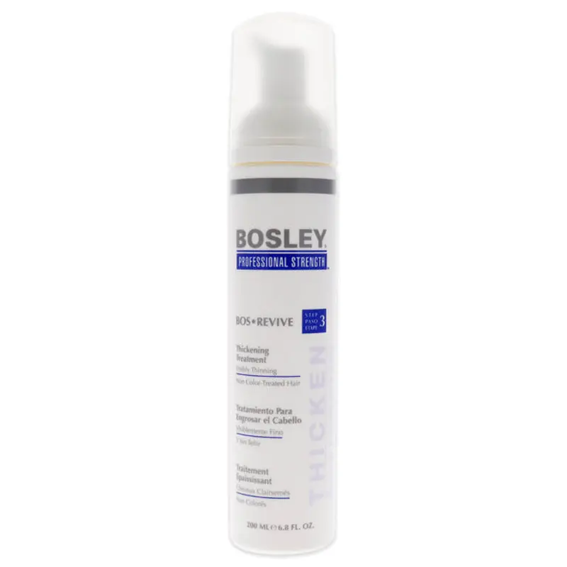 Bosley Bos Revive Thickening Treatment Non Color-Treated Hair by Bosley for Unisex - 6.8 oz Treatment