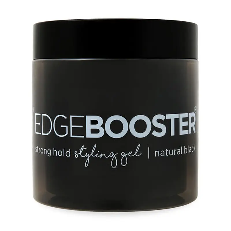 Style Factor Edge Booster Hideout Styling Gel - Natural Black - 16.9 oz