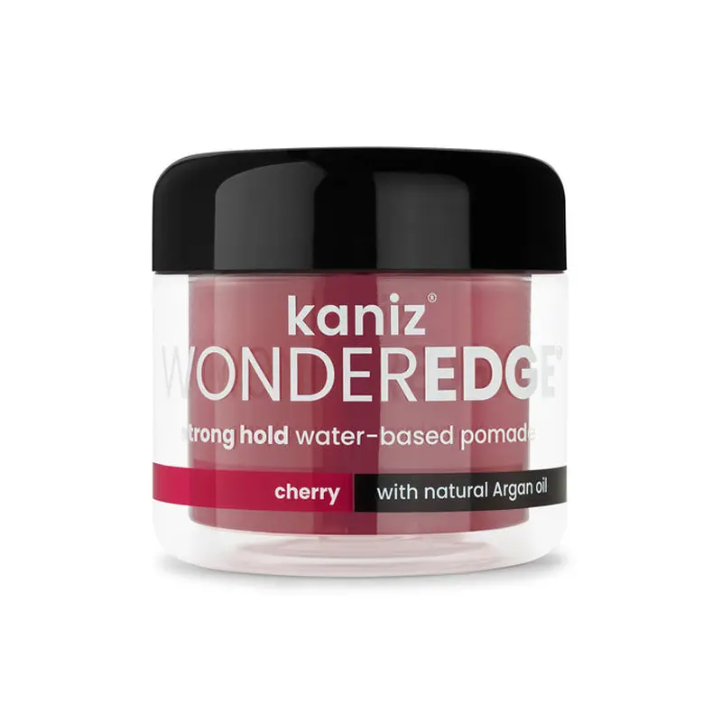 Kaniz WonderEdge Strong Hold Water Based Pomade - Cherry