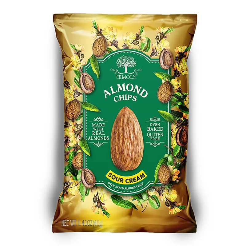 Temole Almond Chips Sour Cream 40g