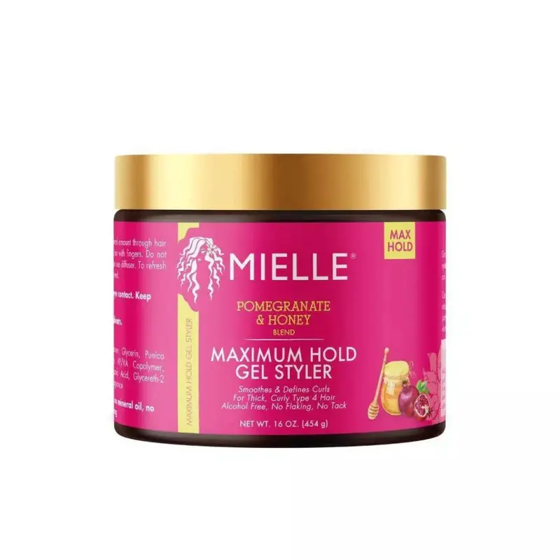 Mielle Organics Pomegranate & Honey Maximum Hold Gel Styler - 16 oz