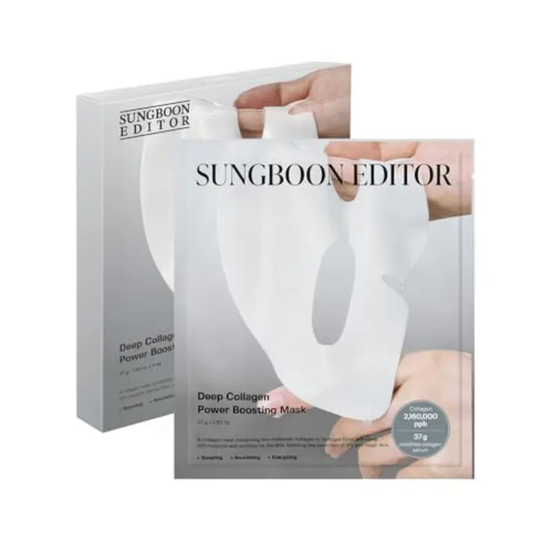 SUNGBOON EDITOR Deep Collagen Power Boosting Mask 4ea 37g